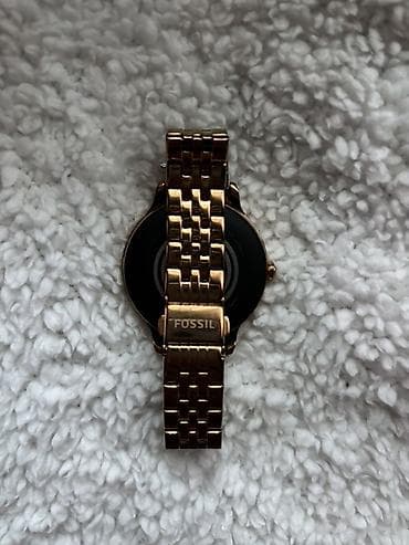 kais za smartic satic: Fossil pametni sat – ženski, okrugli ekran, metalna narukvica u — 2