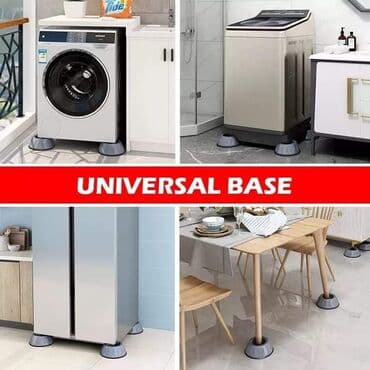 masine za ciscenje podova: 690din Set od 4 kom Podmetači ili amortizujuće stope za veš mašinu — 3