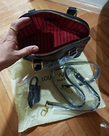 boss kaisevi: Louis Vuitton Alma BB – Damier Ebene - Model: Alma BB u — 2