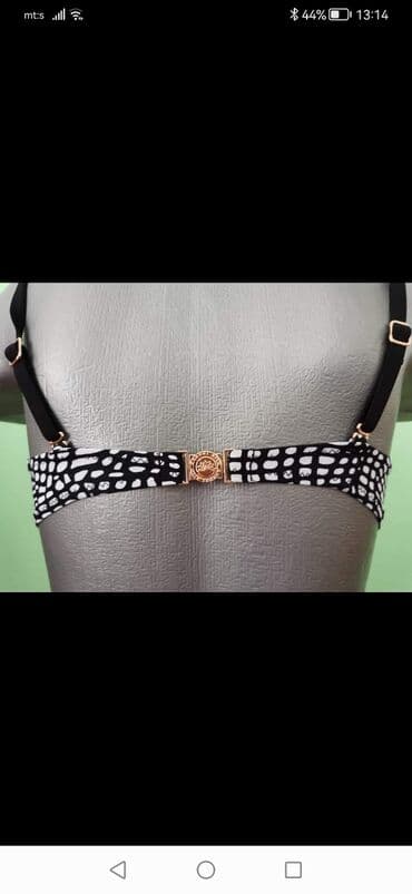 c a kupaci kostimi: XS (EU 34), Leopard, krokodil, zebra, bоја - Crna — 6