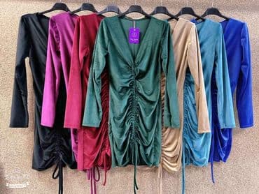 plisane haljine: 1900 plišana haljina r d — 3