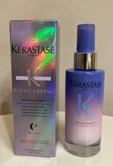 Nega kose: Kerastas noćni serum za oporavak plave kose, 90 ml — 1