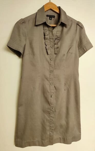 massimo dutti košulje: Banana Republic M, bоја - Siva, Kratkih rukava — 3