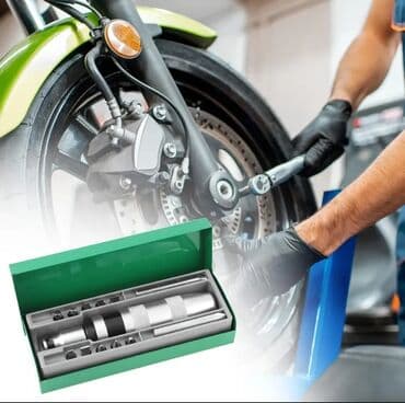 force alati – слике: Set udarnih odvijača 1/2" – 13 delova u metalnoj kutiji Opis: - — 4