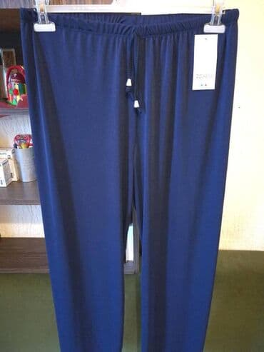 ženske pantalone za punije: 2XL, Normalan struk, Ravne nogavice — 2