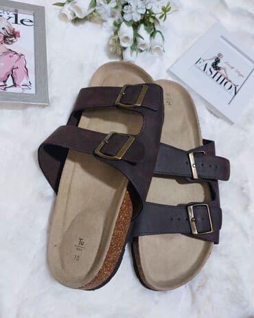 prsluk od vestacke koze: Slippers, size - 42 — 6