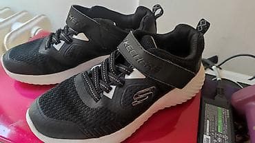 saucony patike iskustva: Skechers dečije patike – crno‑bele - Model sa elastičnim pertlama i — 1