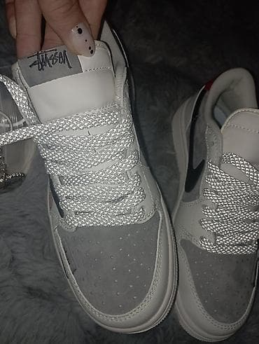 labrador zenske patike: Nike Air Jordan 1 Low – specijalni dizajn sa Stüssy detaljima - — 5