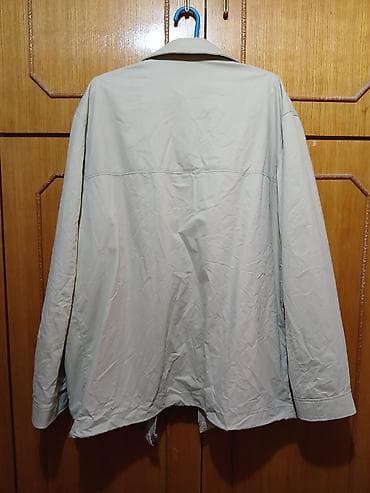 Ostale jakne: Muška jakna STONES – bež - Model: lagana prelazna jakna sa visokim — 6