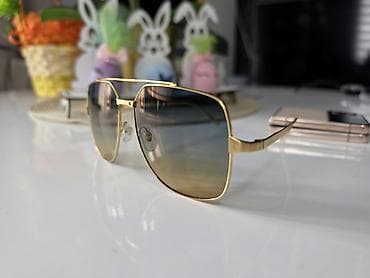 dita naocare zenske: Cartier sunčane naočare – aviator/kvadratni hibrid - Okvir: metal — 2