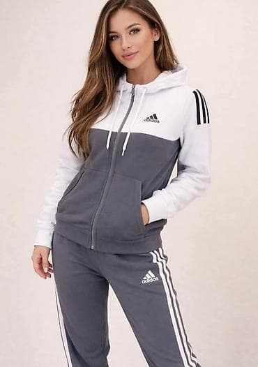 Gornji i donji deo: Komplet trenerke ADIDAS gornji i donji deo sa elastinom. Kvalitetne i — 5