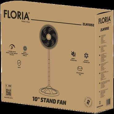 ventilator auto 24v: Snaga: 55 W 10" (25,5 cm) prečnika lopatica stojeći ventilator velike — 4