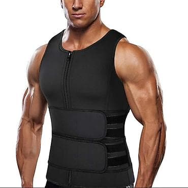 muski prsluk za odelo: 🔥 ZIPPER VEST – ABDOMINAL TRAINING VEST 🔥 💪 Pojas / prsluk za znojenje — 6