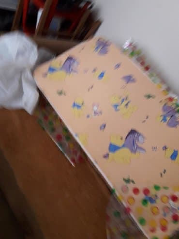 decija busilica na baterije: Dusek za krevetac samo skinut najlon dim. 120 x 60 x16 — 1