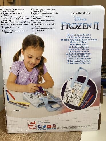 motorne testere za decu: FROZEN 2 torba sa 6 markera.Dete samo treba da oboji kako želi i da je — 2