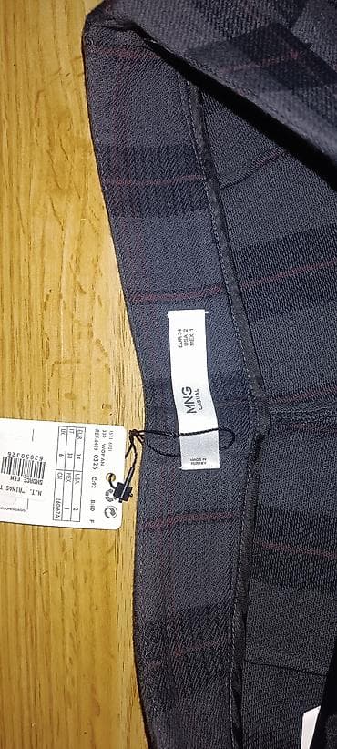 rolke stradivarius: Bоја - Siva, Karirani — 3