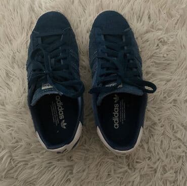mokasine u boji: Adidas, 41, color - Blue — 2
