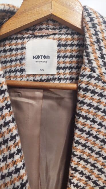 h: Pinko, M (EU 38), Viskoza, Karirani — 3