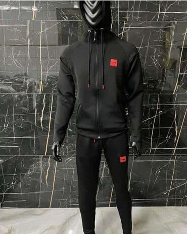 Jackets: Set, M (EU 50), Adidas, color - Black, Cotton — 4