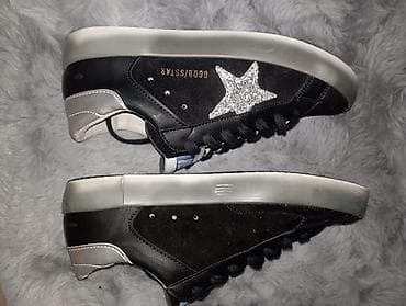 nijanse zelene: Patike GGDB Superstar – crno/srebrne - Model: Superstar (GGDB/SSSTAR — 2