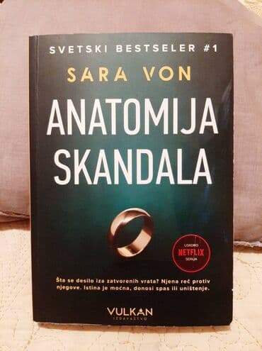 test iz engleskog za 3 razred: Knjiga Anatomija skandala Knjiga je polovna, ima sitnih tragova — 1