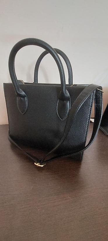 diesel kais zenski: Michael Kors ženska torba – crna, kožna, sa zlatnim detaljima - — 3