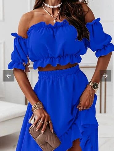 karirani kompleti zenski: Komplet: 2600 dinara — 4