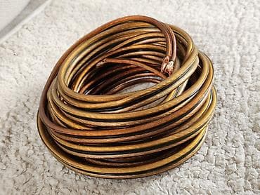 OFC Bakarni kabal za zvučnike 2x4mm Audio kabl za zvučnike – pletena