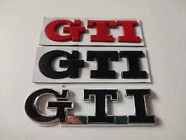 argon boca cena: NATPIS GTI LEPLJENJE ZA VOLKSWAGEN GOLF, POLO, SCIROCCO | Natpis GTI — 4