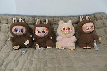LABUBU cetiri komada potpuno novo, visina 15cm — 1