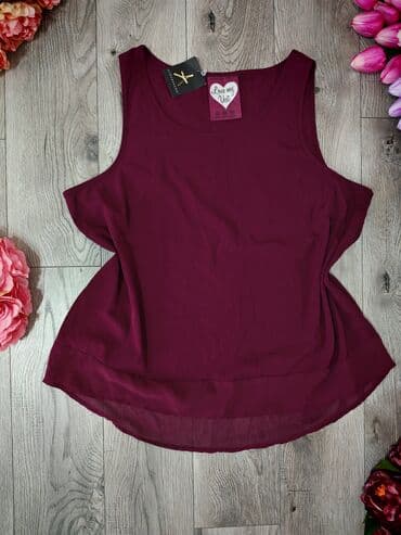 top ispod sakoa: 2XL (EU 44), Polyester, Single-colored, color - Purple — 3
