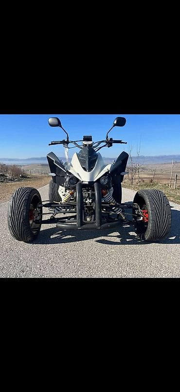 ml auto слике: Sportski quad/ATV na ulicne gume – agresivan izgled i stabilna vožnja — 2