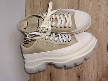 perla: Karl Lagerfeld ženske patike – bež UG 24cm - Model: niske patike sa — 4