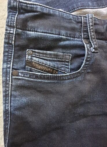 push up pantalone: DIESEL original farmerke uske stretch, teget boje, izgledaju kao da su — 5