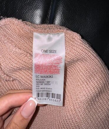 Headgear: Kapa, boja prljavo roze. Nenošena, samo skinuta etiketa — 3