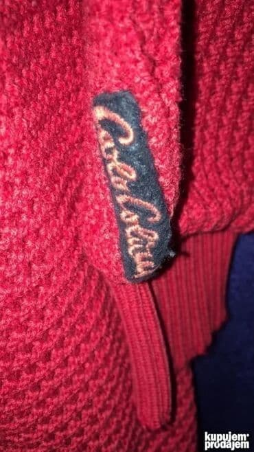 Pantalone: Original Carlo Colucci dzemper M 100% cotton Firmiran na rukavu — 2