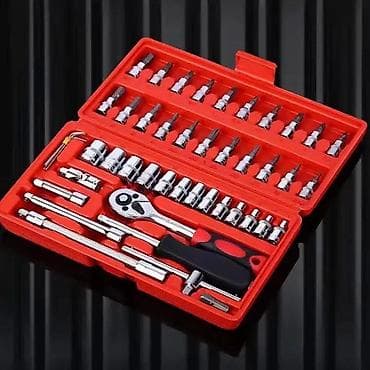 parkside hilti cena: Set Nasadnih i Torex Ključeva 46 delova crvena kutija 2100 RSD Set — 5