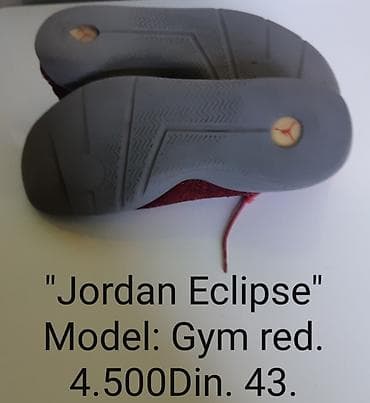 nike air max force 1: Jordan Eclipse – model: Gym Red - Sportske patike niskog profila - — 7