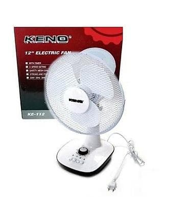 avent blender 2 u 1: KENO KE-112 – stolni električni ventilator 12" - Prečnik: 12” - — 2