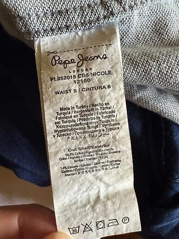 dzins haljine: PEPE JEANS haljina od mekog teksasa sa kaišem, na raskoščavanje — 4