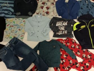 jakne, šuškavci: Paket: Duksevi, Džemperi, Jakne, Za dečake, uzrast: 5-6 godina — 16