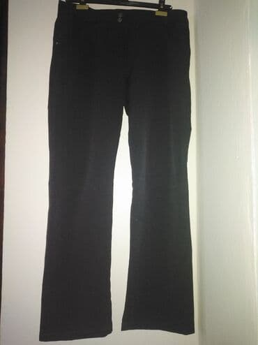 pantalone od vestacke koze: L (EU 40), Regular rise, Flare — 1