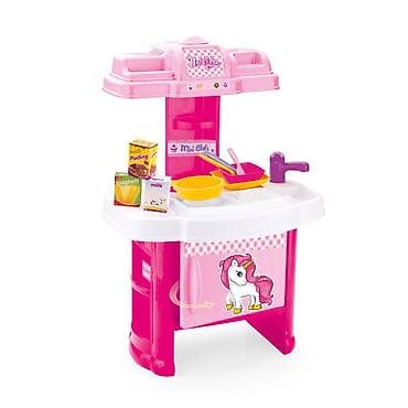 Kids' Kitchens: Jednorog kuhinja set – Dolu, šifra proizvoda: 025166-10-100 Roze — 2