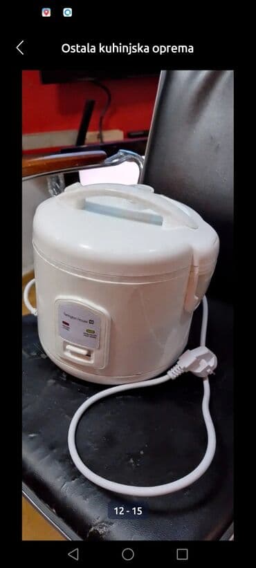 Šporeti i ugradne ploče: Friteza na paru idealna za pripremu Povrća. Pirinča ili drugih — 5