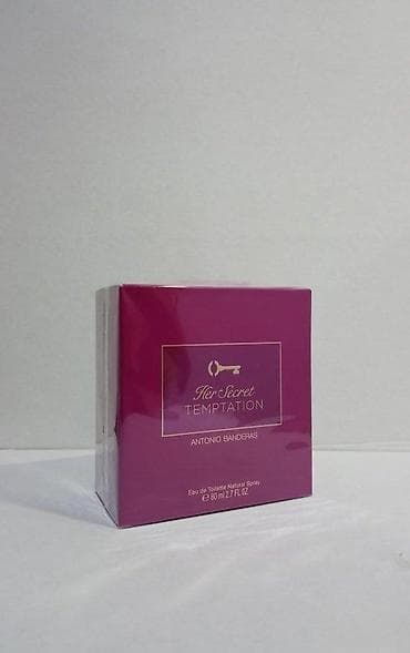 women's secret neseser: ANTONIO BANDERAS HER SECRET TEMPTATION EDT 80ML | Antonio Banderas — 1