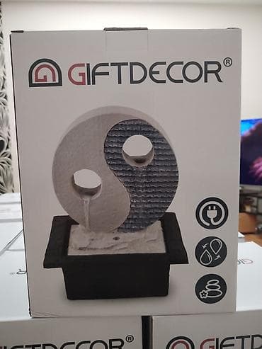 home decor ruma: Dekorativna sobna fontana GiftDecor – Yin Yang - Dizajn: kružna — 7