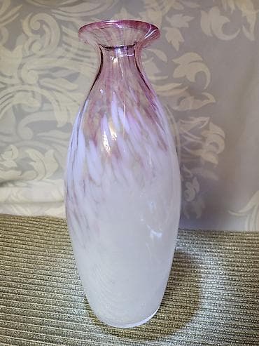 vazna za bambus: Murano nova vaza rucni rad 1950g+ — 9