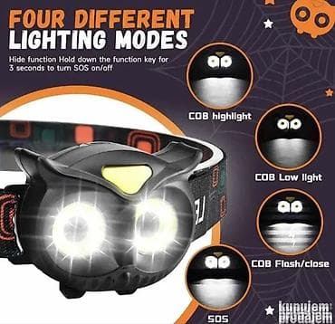 pariska noc simpo: LED čeona lampa u obliku sove - Atraktivna i praktična LED lampa — 5