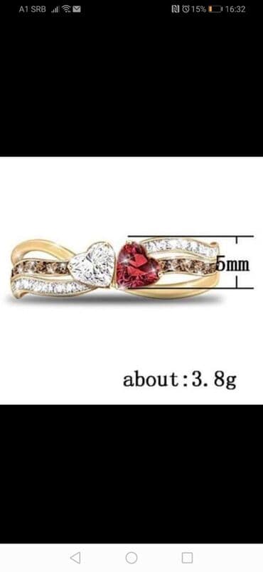 rajf za devojacko vece: Set: Crown, Earrings, Bracelet, Material: Pearl, Cubic zirconia, Stainless steel — 26