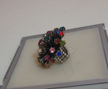 prsten zmija srebro: Women's ring, Swarovski, Material: Stainless steel — 2